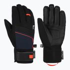 Guanti da sci Reusch Louis R-Tex XT black/dress blue/fluorescent red
