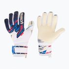 Guanti da portiere Reusch Attrakt RE:GRIP NC blu/rosa/bianco