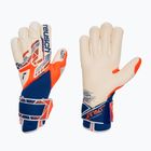Guanti da portiere Reusch Attrakt Gold X Guardian arancio shocking/blu energia