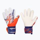 Guanti da portiere Reusch Attrakt Silver arancione shocking/blu energia