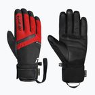 Guanti da sci uomo Reusch Booster Gore-Tex black/tango red