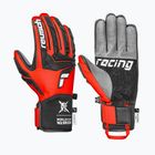 Guanti da sci uomo Reusch Ultra black/fluorescent red
