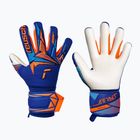 Guanti da portiere per bambini Reusch Attrakt Freegel Advance Junior sharp blue/shocking orange