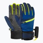 Guanti da sci per bambini Reusch Leo R-Tex XT black/imperial blue/safety yellow