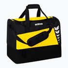 Borsa da allenamento ERIMA Six Wings Sports Bag With Bottom Compartment 35 l yellow/black
