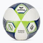 Palla da calcio ERIMA Hybrid Training 2.0 size 5 metallic blue/silver/lime