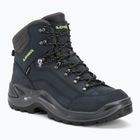 Scarpe da trekking da uomo LOWA Renegade GTX Mid blu scuro/lime