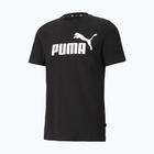 Uomo PUMA Ess Logo Tee puma nero