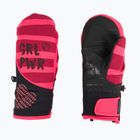 Guanti da snowboard per bambini ZIENER Liwani As Pr Mitten rosso 211902.308758