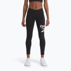 Leggings donna Reebok Identity Big Logo Cotone nero