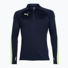 Felpa calcio uomo PUMA Individual Final 1/4 Zip parisian night