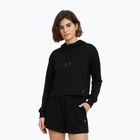 Felpa con cappuccio FILA Rheine Cropped da donna, nero