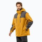 Giacca Jack Wolfskin 3 in 1 da uomo Jasper 2L curry