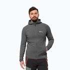 Felpa in pile da uomo Jack Wolfskin Baiselberg con cappuccio Fz