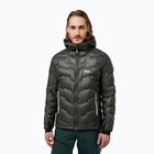 Jack Wolfskin Uomo Alpspitze Down Hoody verde ardesia