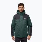 Jack Wolfskin giacca Jasper 3In1 uomo nero oliva