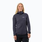 Jack Wolfskin giacca in pile da donna Kolbenberg con cappuccio Fz grafite