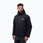 Piumino Jack Wolfskin Wisper Ins da uomo, nero