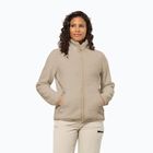 Felpa in pile Jack Wolfskin da donna High Curl anis