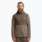 Felpa da trekking Jack Wolfskin Prelight Trail Hoody da uomo, caffè freddo
