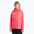 Giacca da pioggia Jack Wolfskin Prelight 2.5L LT da donna, corallo tramonto