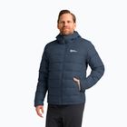Giacca a piumino da uomo Jack Wolfskin Ather Down Hoody midnight sky/dark navy