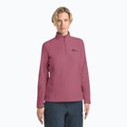 Felpa da trekking donna Jack Wolfskin Taunus Hz raisin