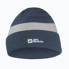 Cappello invernale per bambini Jack Wolfskin Stripy Knit midnight sky