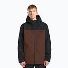 Giacca 3in1 da uomo Jack Wolfskin Taubenberg 3In1 hot choc