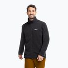 Pile uomo Jack Wolfskin Taunus 200 Full Zip black