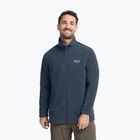 Felpa in pile da uomo Jack Wolfskin Taunus 100 Full Zip midnight sky