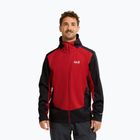 Giacca softshell da uomo Jack Wolfskin Skyvail siren red