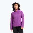 Felpa in pile da donna Jack Wolfskin Anytrail Full Zip freesia