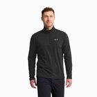 Pile uomo Jack Wolfskin Trail Half Zip black