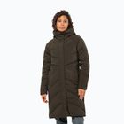 Piumino da donna Jack Wolfskin Marienplatz Coat obsidian moss