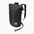 Jack Wolfskin Helsinki Rolltop 18 l zaino ultra nero