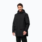 Jack Wolfskin giacca invernale da uomo Winterlager Parka nero