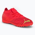 PUMA Future Z 3.4 TT scarpe da calcio per bambini corallo infuocato/luce frizzante/puma nero/salmone