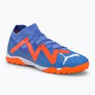 PUMA Future Match TT scarpe da calcio uomo blu glimmer/puma bianco/ultra arancione