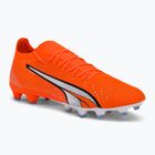 PUMA Ultra Match FG/AG scarpe da calcio da uomo ultra arancione/puma bianco/blu glimmer