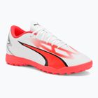 Scarpe da calcio PUMA Ultra Play TT da uomo puma bianco/puma nero/fire orchid