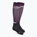 CEP Tall 4.0 calze da corsa a compressione da donna viola/nero