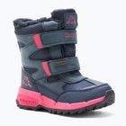 Kappa Cekis Tex, stivali da neve per bambini, blu/rosa