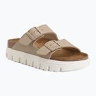 Klapki damskie BIRKENSTOCK x Papillio Arizona Chunky Birko-Flor Narrow sandcastle