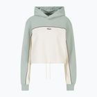 FILA felpa donna Laagna Blocked Hoody giada/bianco antico