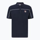 FILA polo uomo Lawrence nero iris