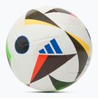 Pallone da calcio adidas Ekstraklasa formazione calcio bianco / nero / blu bagliore dimensioni 5