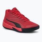 Scarpe da basket da uomo PUMA Court Pro per tutti i tempi rosso/puma nero