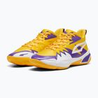 PUMA Genetics scarpe da basket giallo sizzle/puma bianco