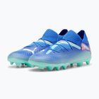 PUMA Future 7 Pro FG/AG Jr scarpe da calcio da bambino bluemazing/puma bianco/elettrico peppermint